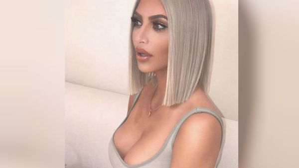 Kim Insta-storied her 'hair artist' Chris Appleton coiffing long extensions from ChaViv Hair by Violet Teriti. (Source: @kimkardashian - Instagram)