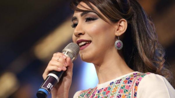 Lina Sleibi is a Palestinian singer, actress and model. (Source: Facebook - lina sleibi - لينا صليبي)