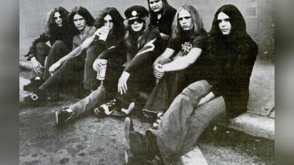Lynyrd Skynyrd in early 1973. (Wikimedia Commons)