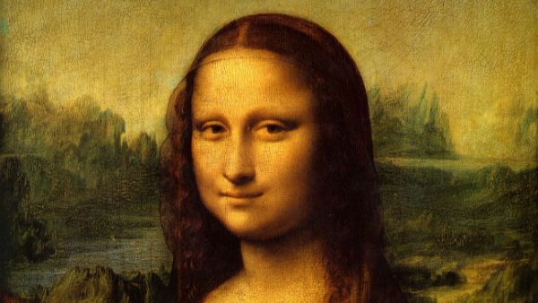 The single most famous painting in the world, and it's about the size of a bathroom mirror.