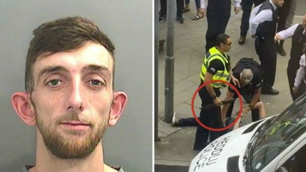 Islamophobe Shaun Murray. (South Wales Police / YouTube)