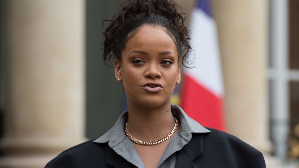 Rihanna at the Elysee Palace. (Frederic Legrand - COMEO / Shutterstock.com)