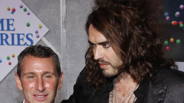 Russell Brand and Adam Shankman. (Tinseltown / Shutterstock.com)