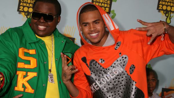 Sean Kingston and Chris Brown. (Kathy Hutchins / Shutterstock.com)