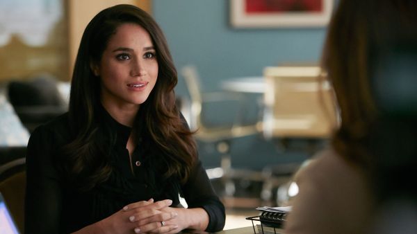 Suits suitably suits-up for celebration. (USA Network)