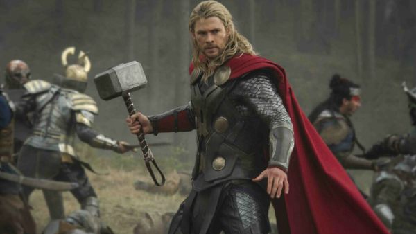 Thor with his mighty hammer. (Walt Disney)