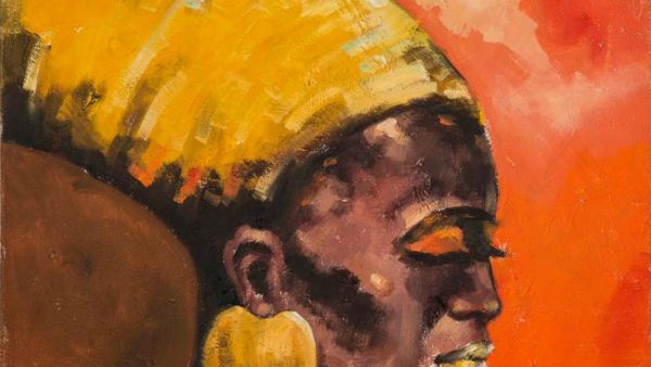 Untitled from Afro series, 2016 - Victor Sitali. (Maraya Art Centre)