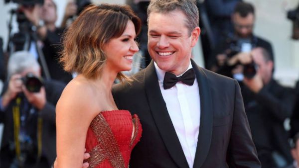 Matt Damon and Ben Affleck. (Paul Treadway / UPI)