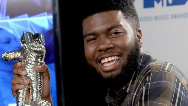 Khalid looked very proud. (Jim Ruymen / UPI)