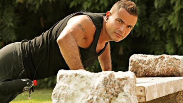 Amr Diab wowed fans as he shared a new video of his workout routine on Instagram. (Source: @amrdiab - Instagram)