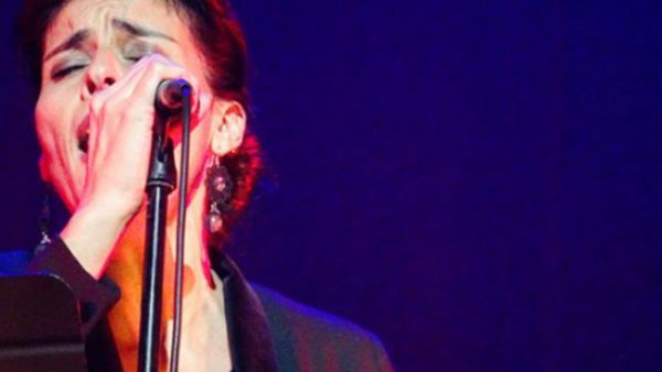 Massi’s image as a fearless, political, headstrong-but-sensitive, guitar-touting woman has conjured up a heroic figure for a generation of marginalized musicians and fans alike. (Source: @souad.massi - Instagram)