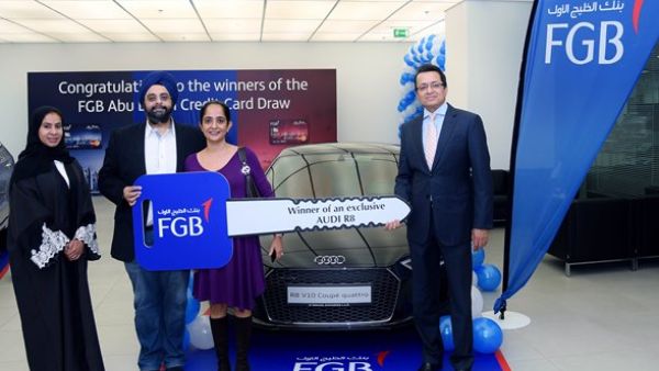 FGB customers win luxury cars in annual Abu Dhabi Credit Card draw