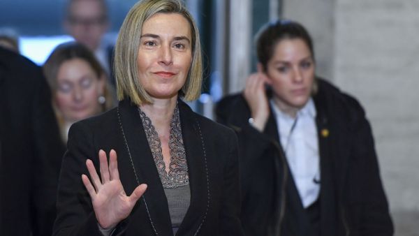 EU's foreign policy chief Federica Mogherini (AFP/File Photo)	