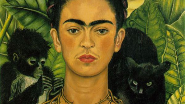 Frida Kahlo, self portrait. (File photo) 
