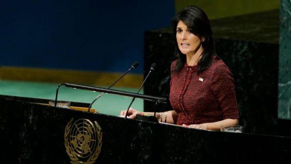 United States Ambassador to the United Nations Nikki Haley (AFP/File Photo)