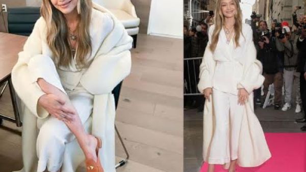 جيجي حديد تطلق مجموعة "أحذية الميول" بالتعاون مع Stuart Weitzman