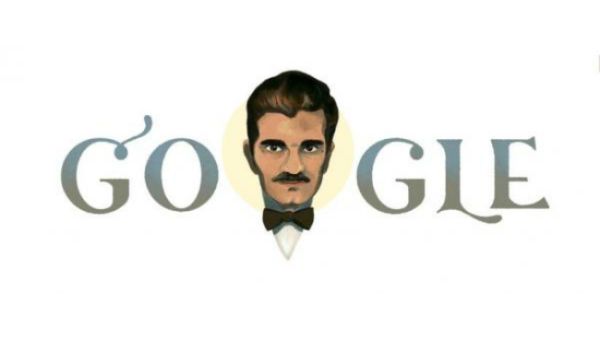 Google is paying homage to "Lawrence of Arabia" star Omar Sharif with a new Doodle. Image courtesy of Google (Source: Google)