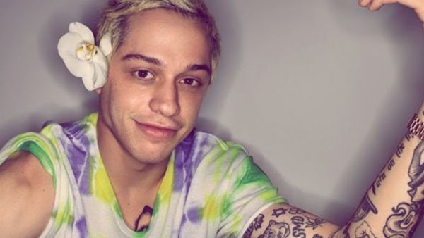 Grande asked her fans to stop bullying Davidson online (Source: Petedavidsons/ Instagram ) 