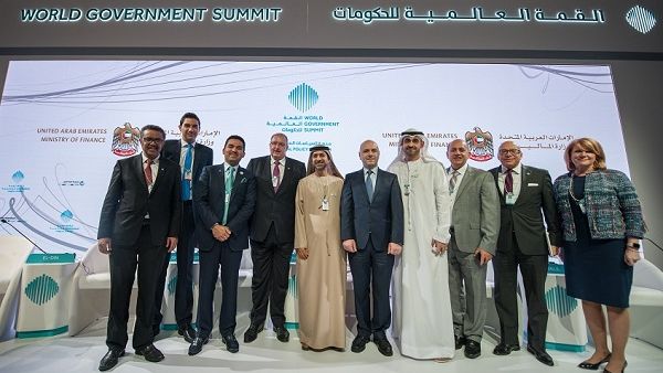 Participants in the open dialogue sessions at the Sixth World Government Summit.