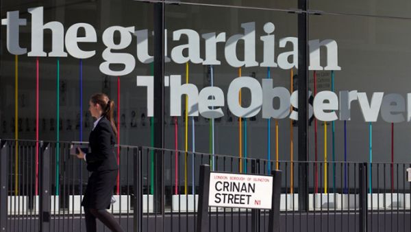 The Guardian offices, London (Andre Cowrie / AFP)