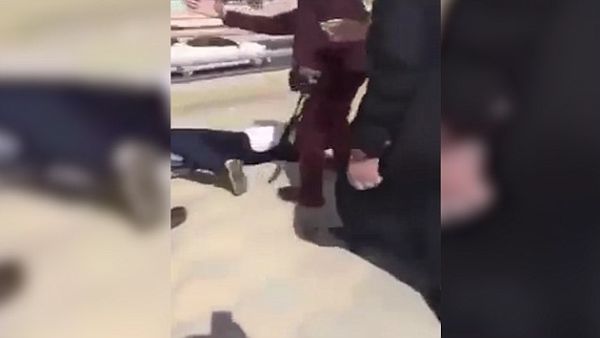The mutaween were the subject of controversy after chasing and assaulting two women over their dress. (Twitter)