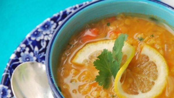 شوربة العدس السريعة