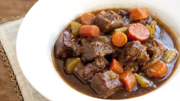 صينية اللحمة مع الخضار 