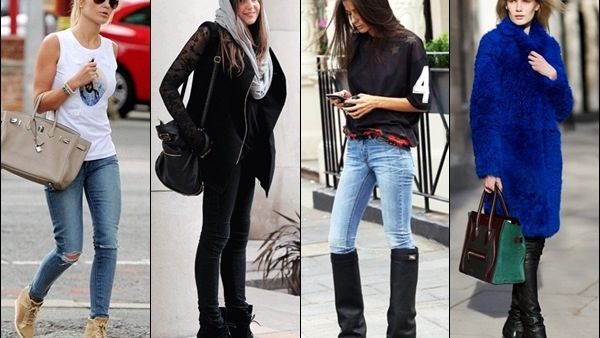 أفكار لأفضل الطرق لارتداء الجزمة