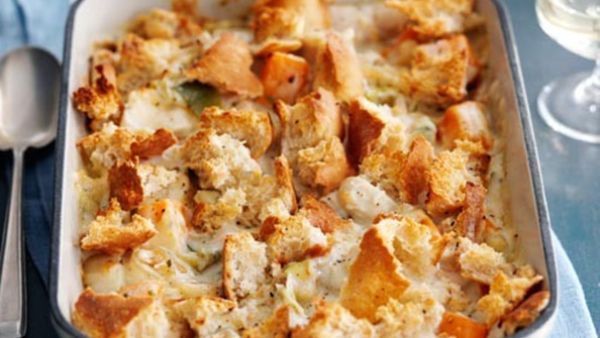 غراتان الدجاج واليقطين