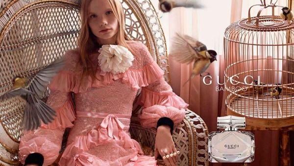 بولينا اوغانيشيفيا الوجه الجديد لحملة عطر غوتشي "بامبو"