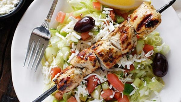 سلطة كباب البحر الأبيض المتوسط