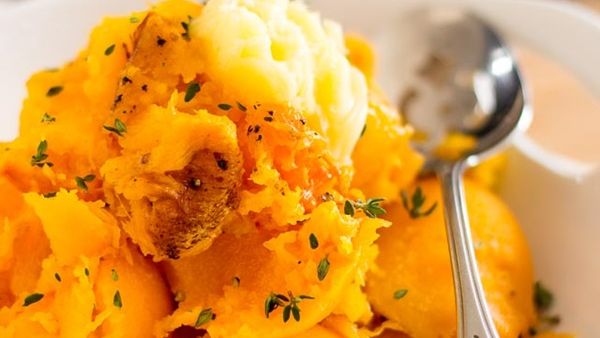 ماش القرع العسلي في الفرن