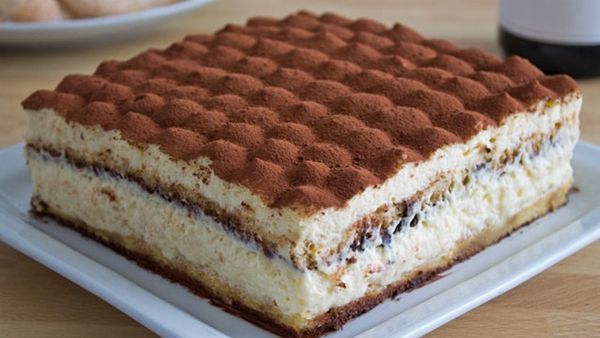 تيراميسو بدون بيض