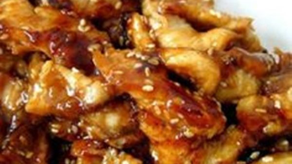 دجاج بالصويا