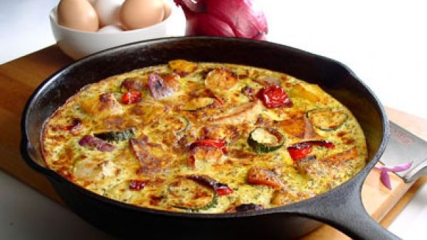 فريتاتا أو عجة بالخضار