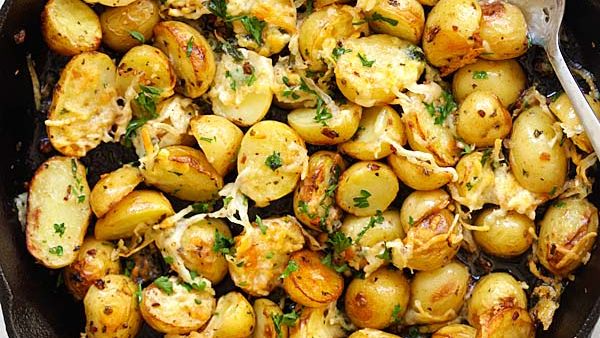 وصفة البطاطا الايطالية المحمصة