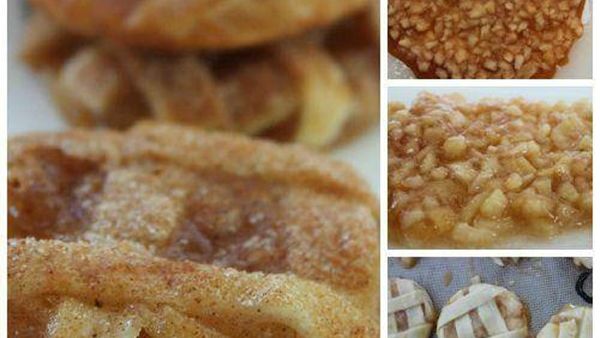 فطائر التفاح الصغيرة