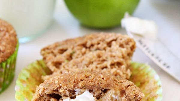 مافن التفاح والكوسا