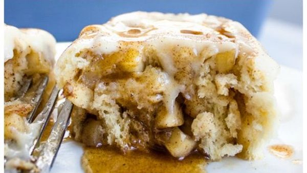 لفائف القرفة بالتفاح