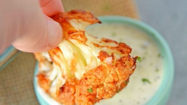 لقيمات الزهرة بصلصة الباربكيو