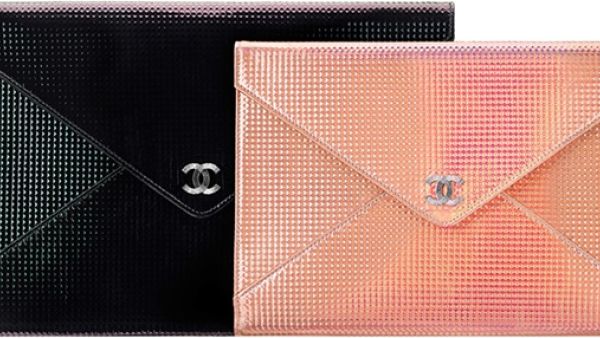 Chanel Metallic Clutch Bag