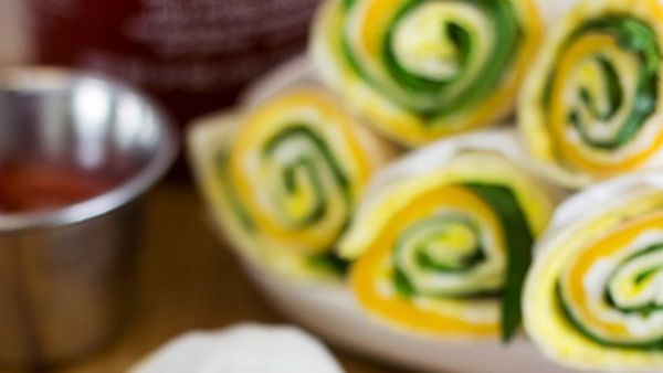 وصفة لفائف الافطار السهلة