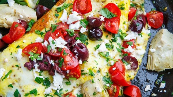 عجة البحر الأبيض المتوسط