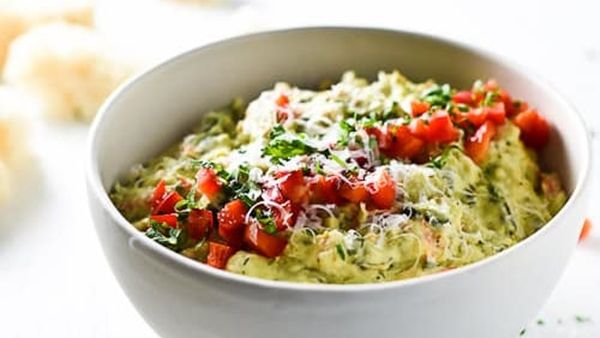 غموس السبانخ الخفيف