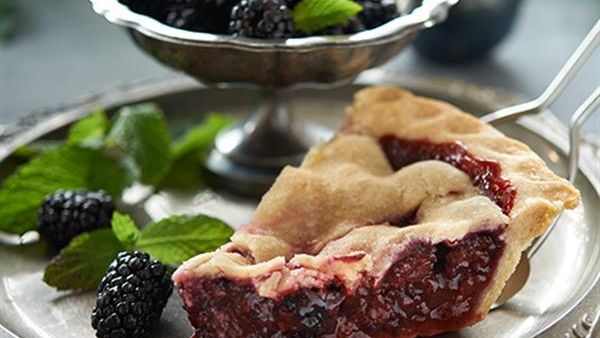 فطيرة التوت المنزلية 