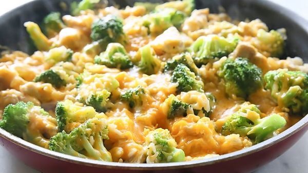 صينية الارز بالقرنبيط