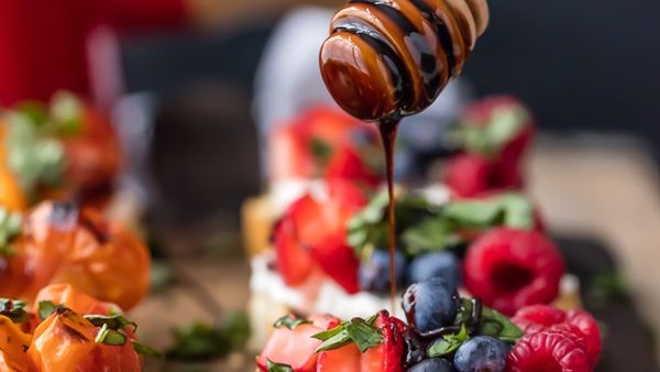 بروسكيتا جبنة الماعز