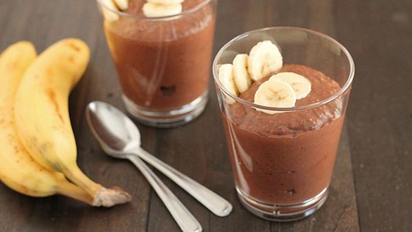 حلى الشوكولاتة والموز