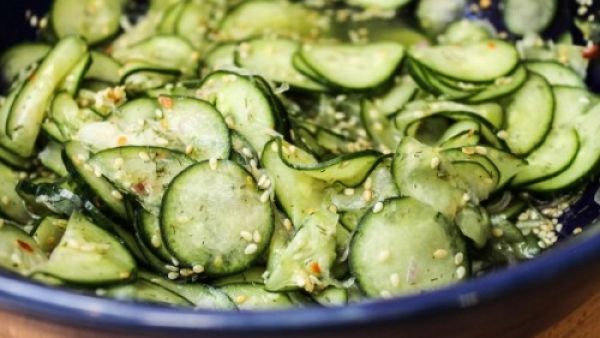 سلطة الخيار  الآسيوية