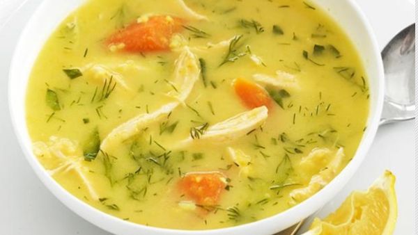 حساء الدجاج بالكاري